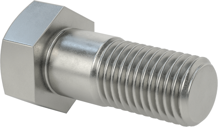 Çelik Altıgen Başlı Omuzlu Vida, 21 mm Omuz Çapı, 17,5 mm Omuz Uzunluğu, M20 x 2,5 mm Diş