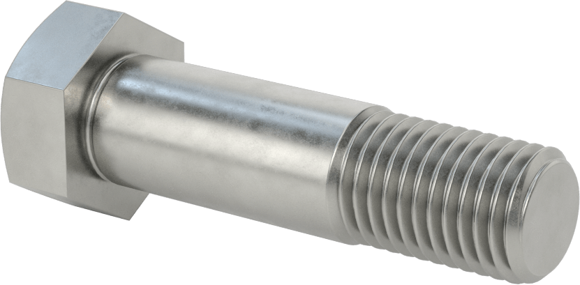 Çelik Altıgen Başlı Omuzlu Vida, 21 mm Omuz Çapı, 45,5 mm Omuz Uzunluğu, M20 x 2,5 mm Diş
