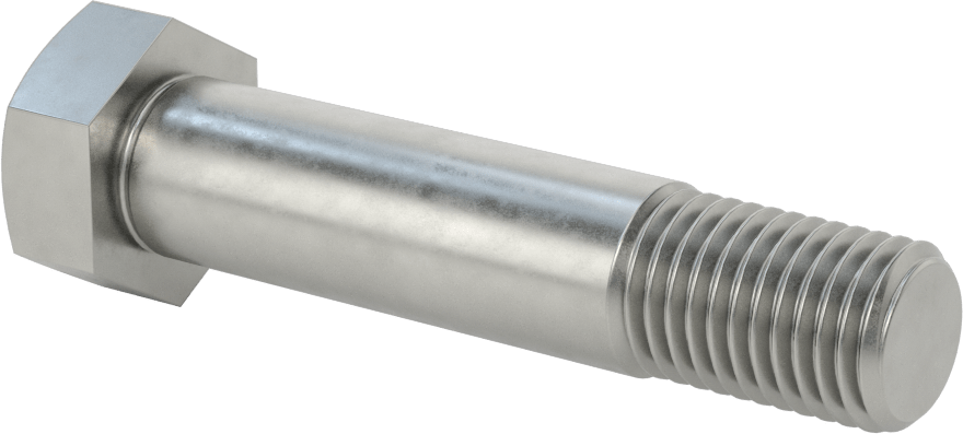 Çelik Altıgen Başlı Omuzlu Vida, 21 mm Omuz Çapı, 65,5 mm Omuz Uzunluğu, M20 x 2,5 mm Diş