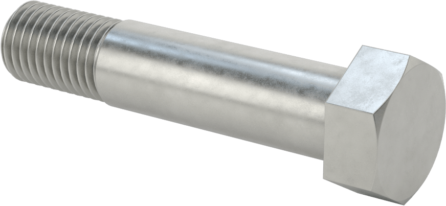 Çelik Altıgen Başlı Omuzlu Vida, 21 mm Omuz Çapı, 65,5 mm Omuz Uzunluğu, M20 x 2,5 mm Diş
