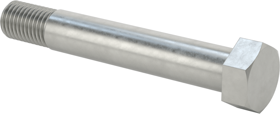Çelik Altıgen Başlı Omuzlu Vida, 21 mm Omuz Çapı, 105,5 mm Omuz Uzunluğu, M20 x 2,5 mm Diş