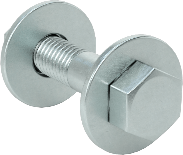 Boru Flanşları için Altıgen Başlı Vida ve Pul Kiti, 3/4 ve 1 Boyutlu Boru Flanşı için, 1/2"-13 Boyut, Çelik, 16 Parça