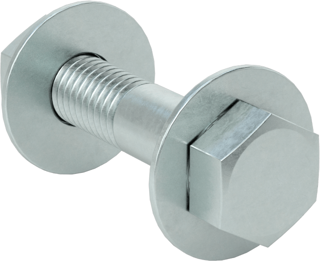 Boru Flanşları için Altıgen Başlı Vida ve Pul Kiti, 3/4 ve 1 Boyutlu Boru Flanşı için, 1/2"-13, 18-8 Paslanmaz Çelik, 16 Parça