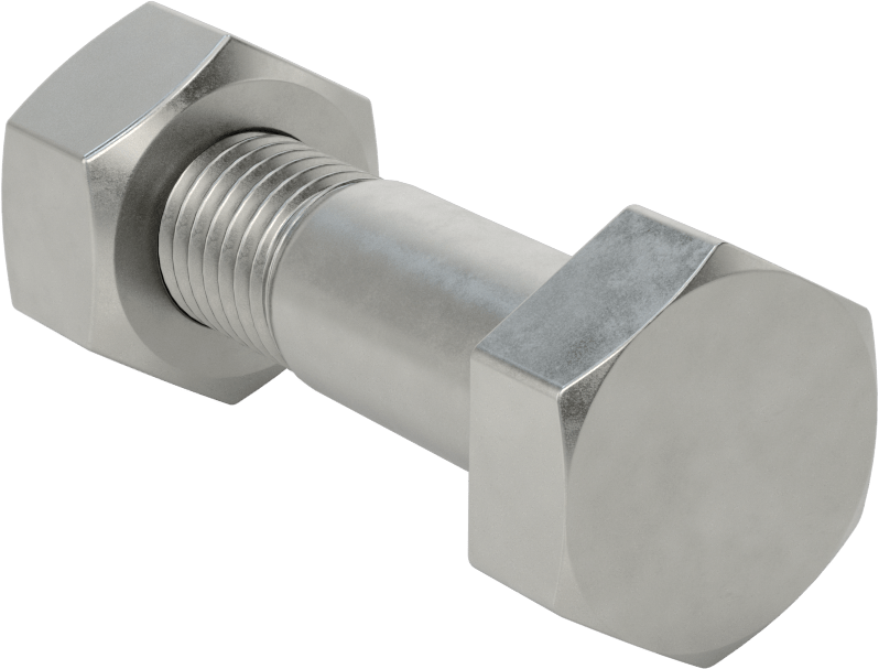 Çelik Ağır Altıgen Vida ve Somun Kiti, ASTM Sınıf L7, 3/4"-10 Diş, 5 ve 6 Boru Boyutu