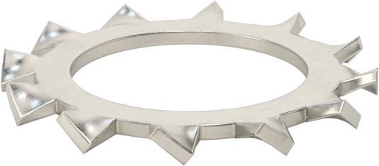 Mil. Spec. Dış Dişli Kilit Pul, 1" Vida Boyutu için, 410 Paslanmaz Çelik, MS35335-70