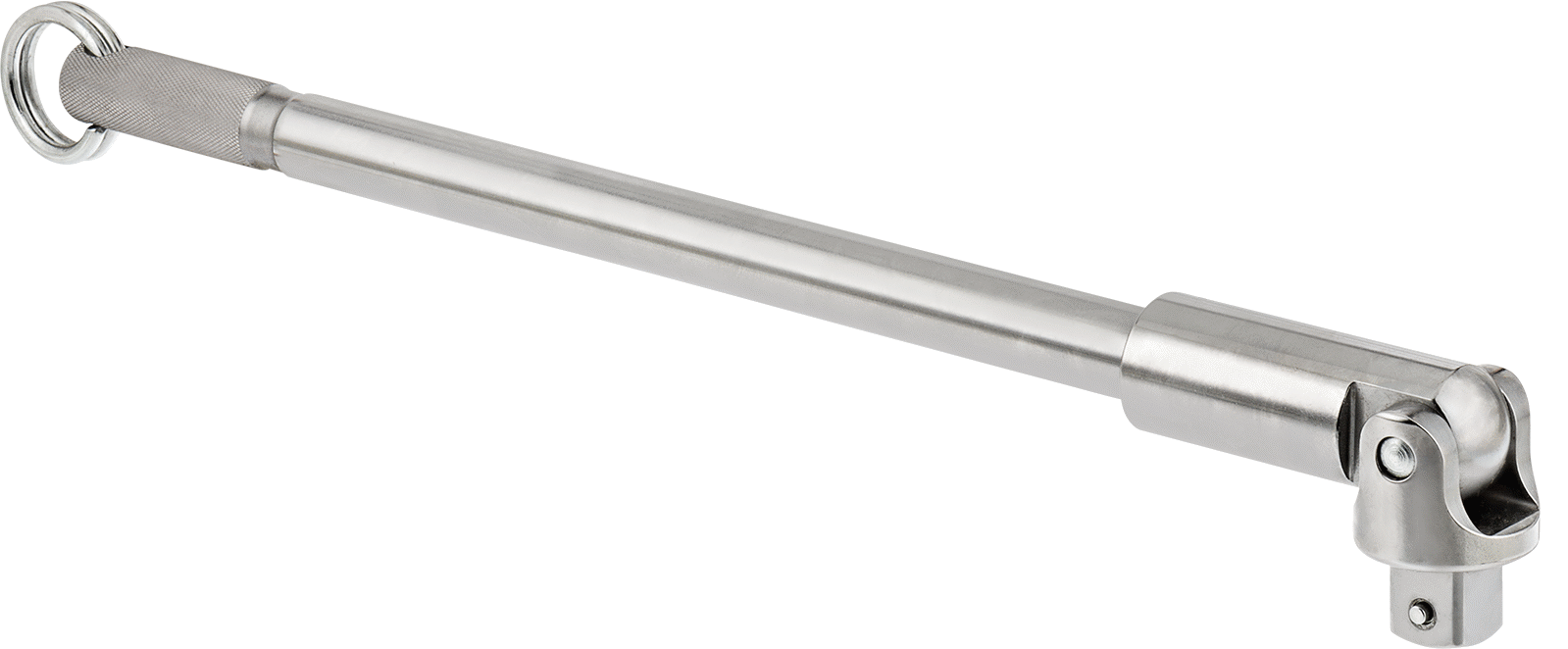 Bağlantı Halkalı Esnek Başlı Anahtar Tutacağı, 3/4" Kare Tahrik, 22-1/8" Toplam Uzunluk