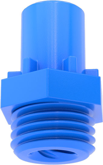 M5 x 1,25 mm Hızlı Hareketli Ultra Hassas Kılavuz Vida için Dıştan Dişli Somun