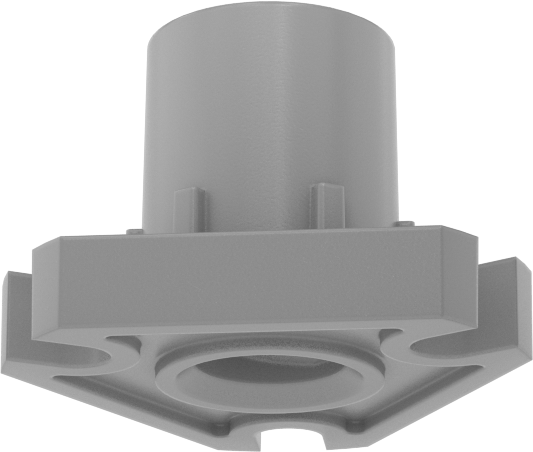 Hızlı Hareketli Ultra Hassas Kılavuz Vida için M8 x 2 mm Dişli Flanş Somunu