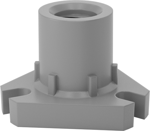 Hızlı Hareketli Ultra Hassas Kılavuz Vida için M8 x 2 mm Dişli Flanş Somunu