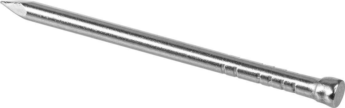 18-8 Paslanmaz Çelik Son İşlem Çivileri, 1-1/2" Uzunluk, 14 Gauge