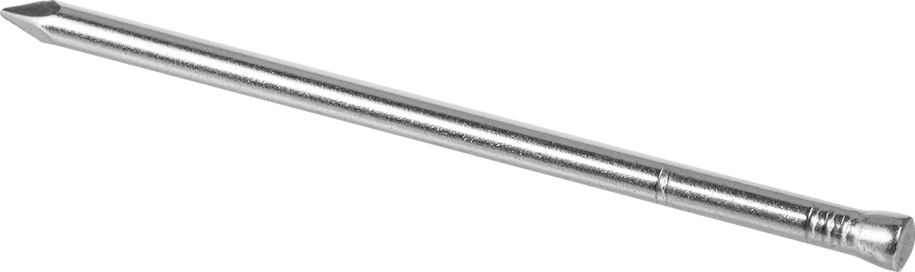 18-8 Paslanmaz Çelik Son İşlem Çivileri, 2-1/2" Uzunluk, 12 Gauge