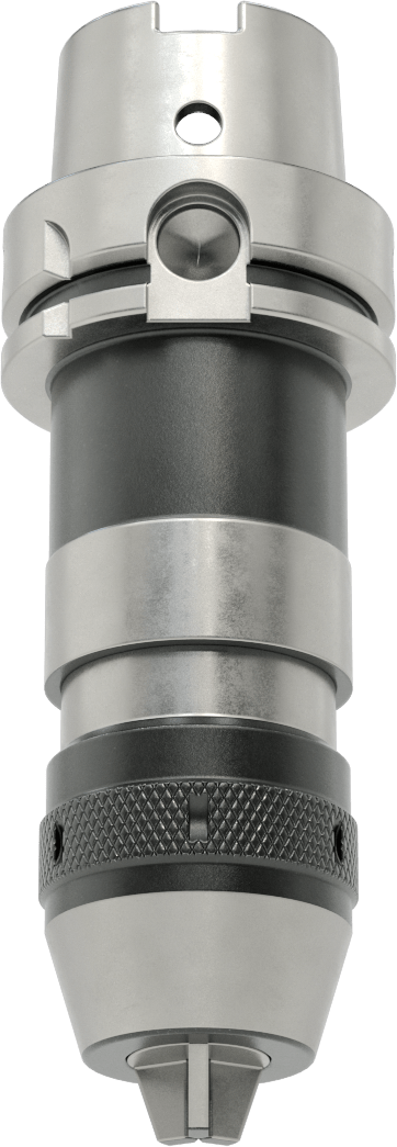 Hsk Konik Entegre Mil ile Matkap Mandreni, Anahtarsız, Hsk-63A Şaft, 3/32“ ila 1/2” Uç Şaft Boyutu için