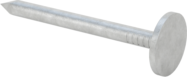 Galvanizli Çelik Büyük Başlı Çiviler, 4D Penny Boyutu, 1-1/2" Uzunluk
