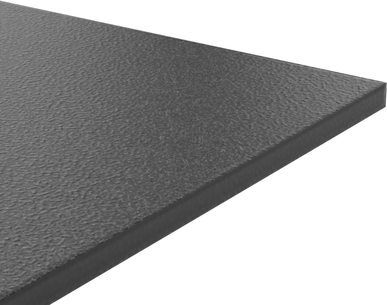 Denizcilik Sınıfı Neme Dayanıklı HDPE Levha, 6" x 6", 3/16" Kalınlık