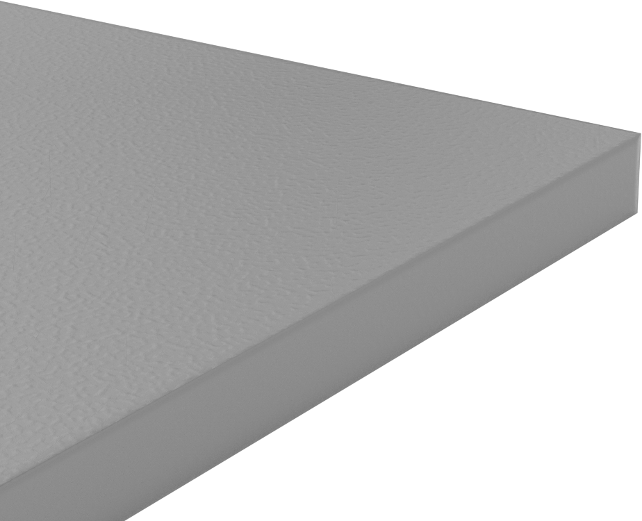 Denizcilik Sınıfı Neme Dayanıklı HDPE Levha, 12" x 12", 3/4" Kalınlık