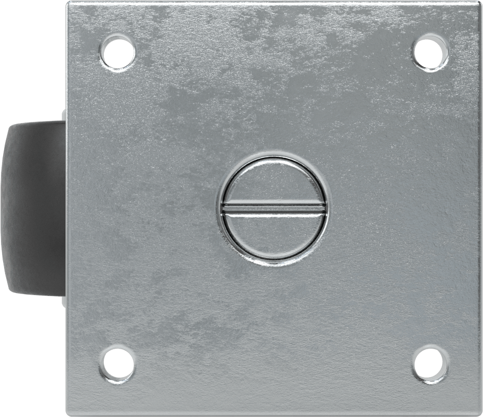 4“ x 4” Montaj Plakalı Kir Koruyucu Tekerlek, 4" Çapında Kauçuk Tekerlekli Döner Tekerlek