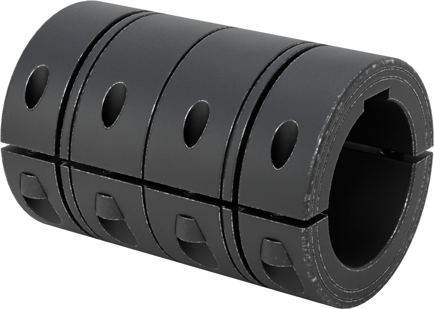 Yüksek Kavrama Şaft Kaplini, İki Parça, 40 mm Çaplı Yivli Mil için