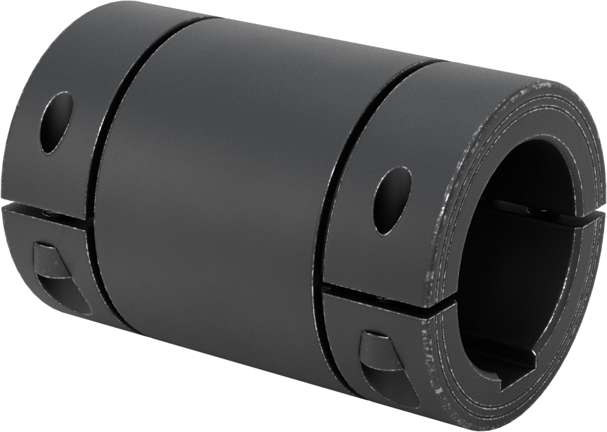 Yüksek Kavrama Şaft Kaplini, Sıkıştırma, 40 mm Çaplı Yivli Mil için