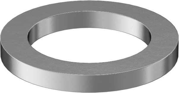 18-8 Paslanmaz Çelik Mil. Spesifikasyonlu Pul, 4 Numaralı Vida Boyutu için, 1/8" ID, 0.180" OD, MS51496-P80
