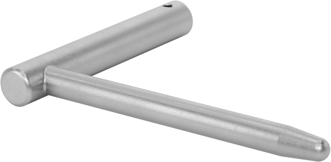 Hassas Hizalama Pimi, L Stili, 0,3125" Çaplı Pim, 3-1/2" Uzunluk