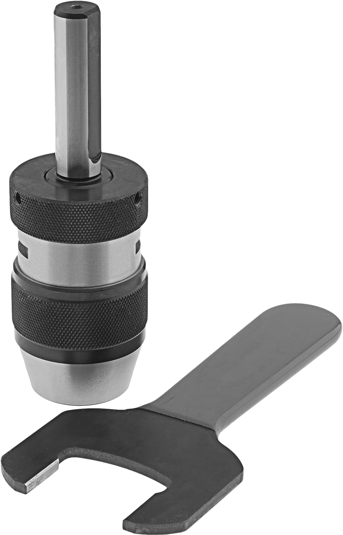 Düz Şaftlı Entegre Mandrenli Matkap Mandreni, Anahtarsız, 5/8" Şaft Çapı