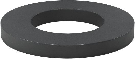 Çelik Yapısal Pul, 3/4" Vida Boyutu için, 0.813" ID, 1.500" OD