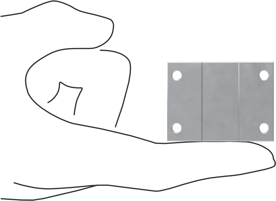 Lineer Rulman Muhafazası, Tek Rulman için, 5/8" Rulman Dış Çapı için