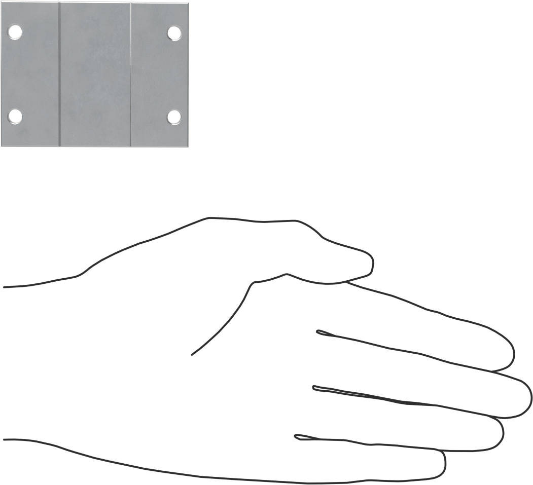 Lineer Rulman Muhafazası, Tek Rulman için, 1-1/8" Yatak Dış Çapı için