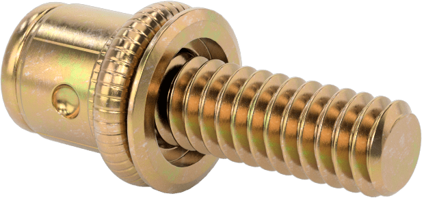 Perçin Saplamaları, 1/4"-20 Diş, 0,027“ - 0,165” Malzeme Kalınlığı için