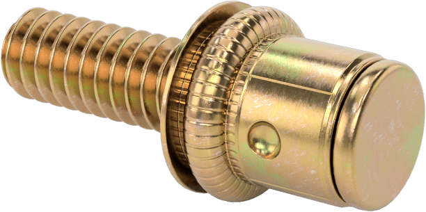 Perçin Saplamaları, 1/4"-20 Diş, 0,027“ - 0,165” Malzeme Kalınlığı için