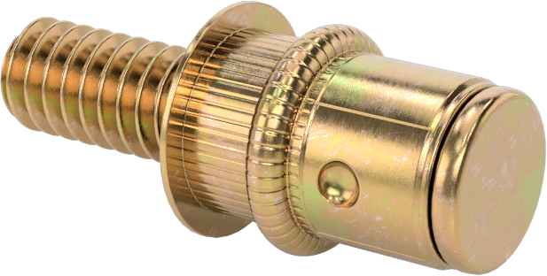 Perçin Saplamaları, 1/4"-20 Diş, 0,165“-0,26” Malzeme Kalınlığı için