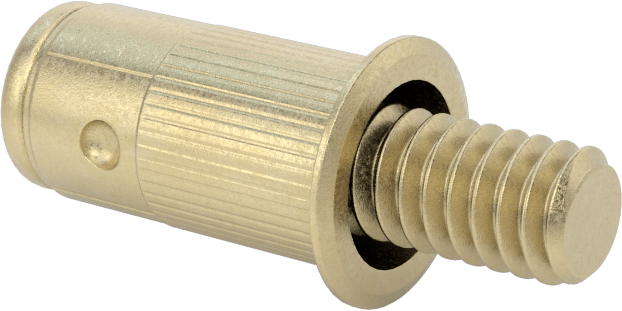 Perçin Saplamaları, 1/4"-20 Diş, 0,165“-0,26” Malzeme Kalınlığı için