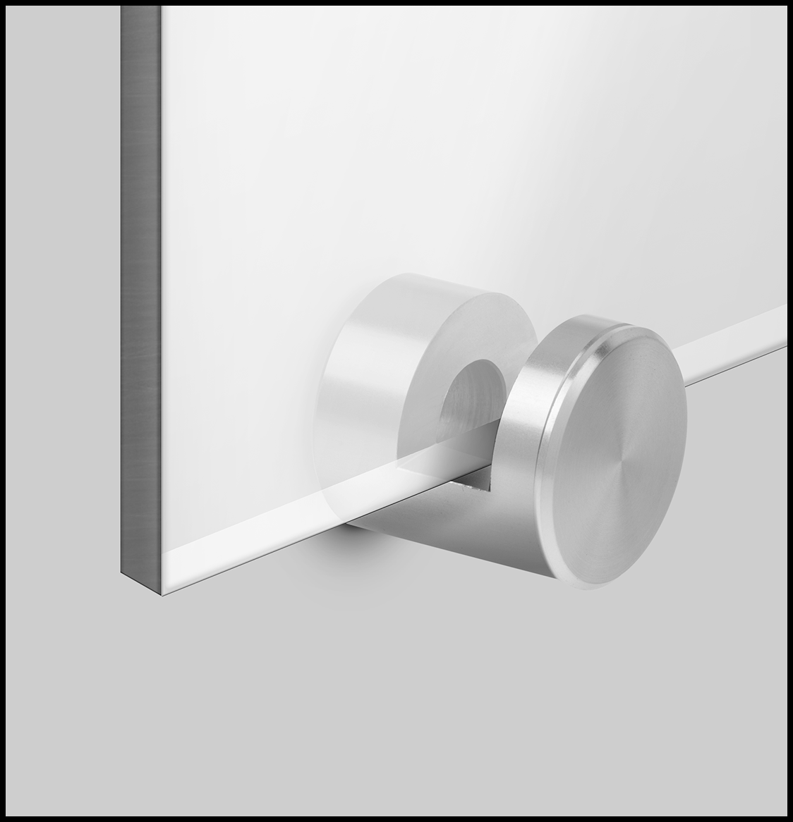 Vidalı Tutma Mesafe Paneli Asma Braketi, 1/4" Maksimum Panel Kalınlığı için