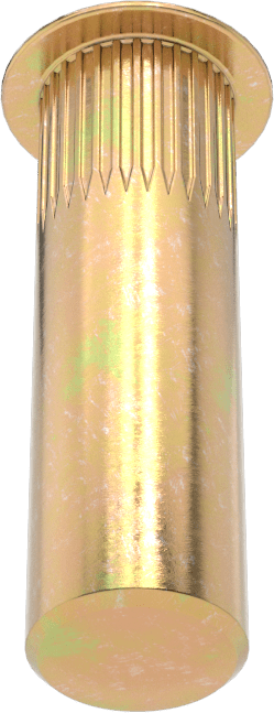 Dişli Sızdırmaz Kapalı Uçlu Perçin Somunları, M5 Diş Boyutu, 3,300 mm - 5,700 mm Malzeme Kalınlığı için