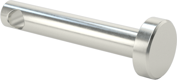 Karbon Çelik Çatal Pim, 1/8" Çap, 9/16" Kullanılabilir Uzunluk