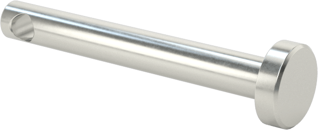 Karbon Çelik Çatal Pim, 1/8" Çap, 13/16" Kullanılabilir Uzunluk
