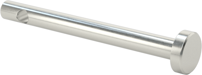 Karbon Çelik Çatal Pim, 1/8" Çap, 1-1/16" Kullanılabilir Uzunluk