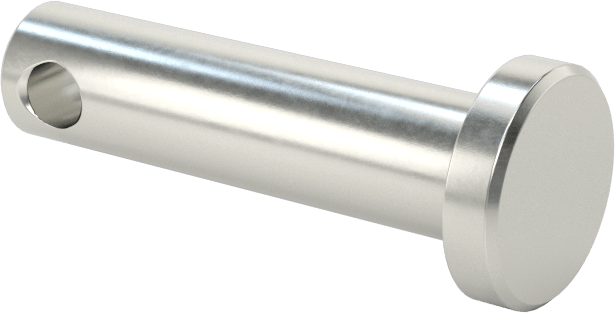 Karbon Çelik Çatal Pim, Çatal Pimli, 3/16" Çap, 9/16" Kullanılabilir Uzunluk