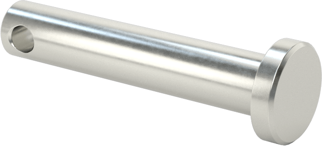 Karbon Çelik Çatal Pim, Çatal Pimli, 3/16" Çap, 13/16" Kullanılabilir Uzunluk