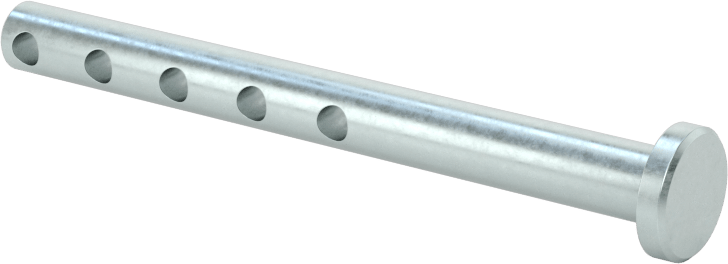 Uzunluğu Seçilebilir Çatal Pim, Çinko Kaplamalı 1004-1045 Karbon Çelik, 3/16" Çap, 2" Uzunluk