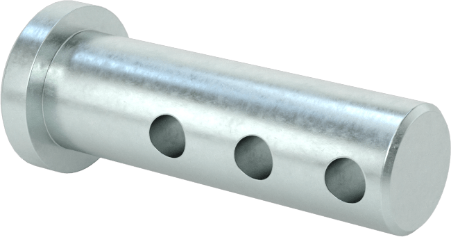 Uzunluğu Seçilebilir Çatal Pim, Çinko Kaplamalı 1004-1045 Karbon Çelik, 5/16" Çap, 1" Uzunluk