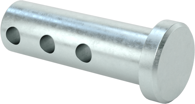 Uzunluğu Seçilebilir Çatal Pim, Çinko Kaplamalı 1004-1045 Karbon Çelik, 5/16" Çap, 1" Uzunluk