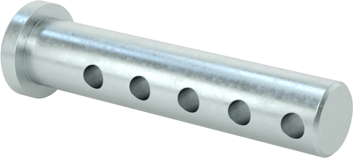 Uzunluğu Seçilebilir Çatal Pim, Çinko Kaplamalı 1004-1045 Karbon Çelik, 5/16" Çap, 1,5" Uzunluk