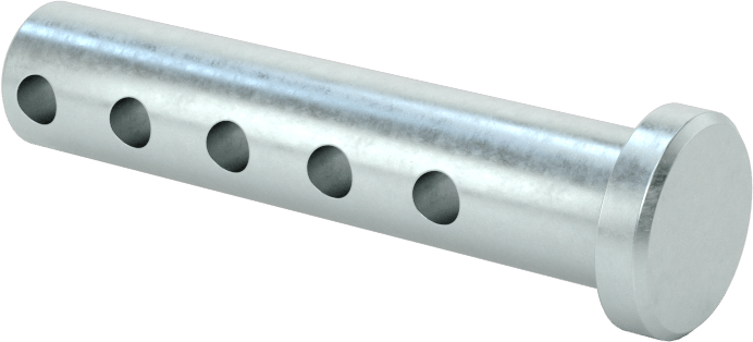 Uzunluğu Seçilebilir Çatal Pim, Çinko Kaplamalı 1004-1045 Karbon Çelik, 5/16" Çap, 1,5" Uzunluk