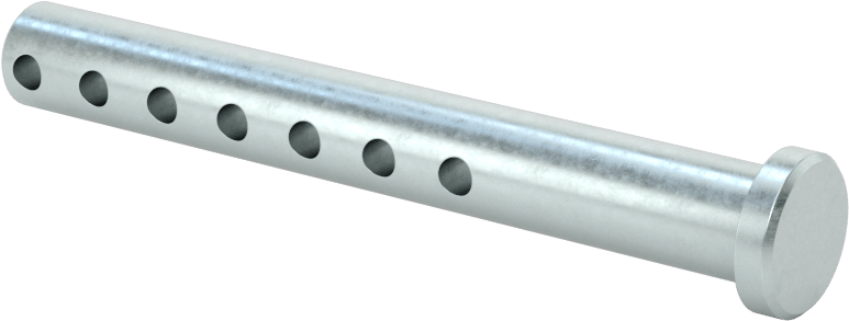 Uzunluğu Seçilebilir Çatal Pim, Çinko Kaplamalı 1004-1045 Karbon Çelik, 5/16" Çap, 2,5" Uzunluk