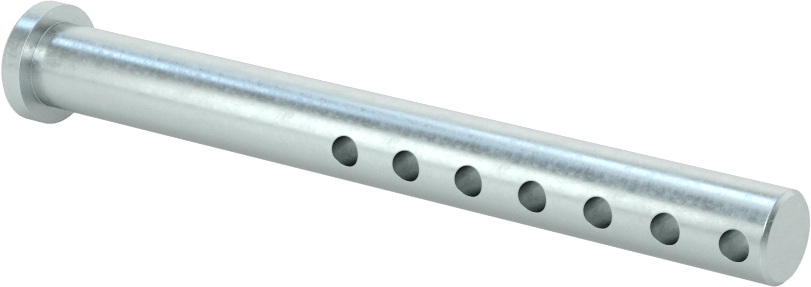 Uzunluğu Seçilebilir Çatal Pim, Çinko Kaplamalı 1004-1045 Karbon Çelik, 5/16" Çap, 3" Uzunluk