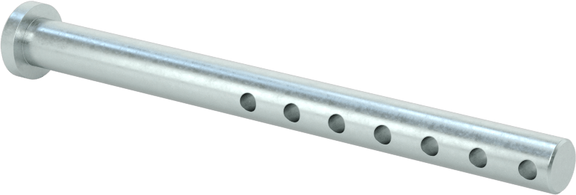 Uzunluğu Seçilebilir Çatal Pim, 18-8 Paslanmaz Çelik, 1/4" Çap, 3" Uzunluk