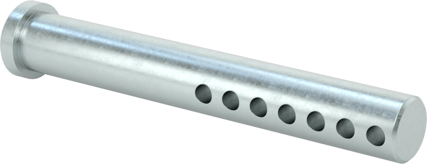 Uzunluğu Seçilebilir Çatal Pim, 18-8 Paslanmaz Çelik, 1/2" Çap, 3-1/2" Uzunluk