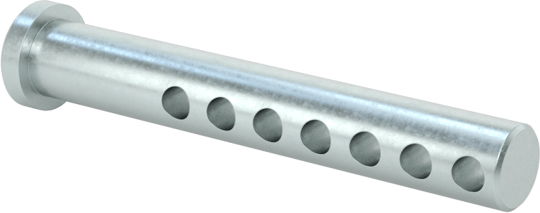 Uzunluğu Seçilebilir Çatal Pim, 18-8 Paslanmaz Çelik, 3/8" Çap, 2-1/2" Uzunluk