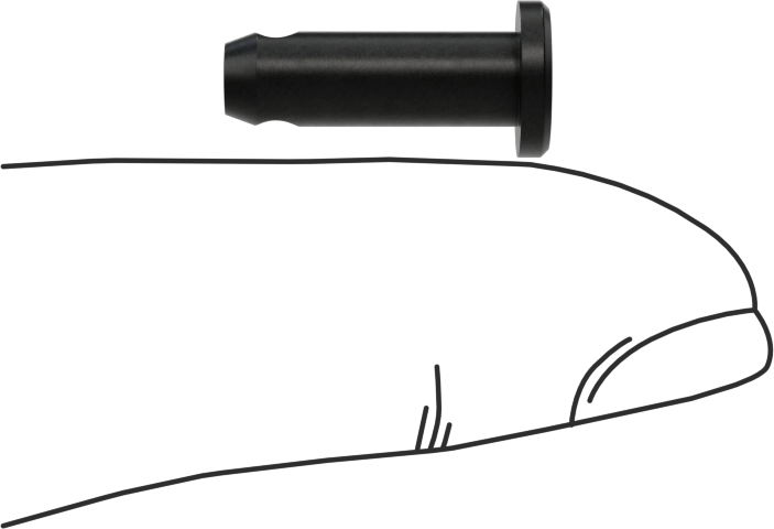 SAE J493 Karbon Çelik Çatal Pimi, 3/16" Çap, 7/16" Kullanılabilir Uzunluk